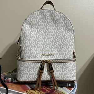 Michael Kors Rhea Medium Logo Backpack